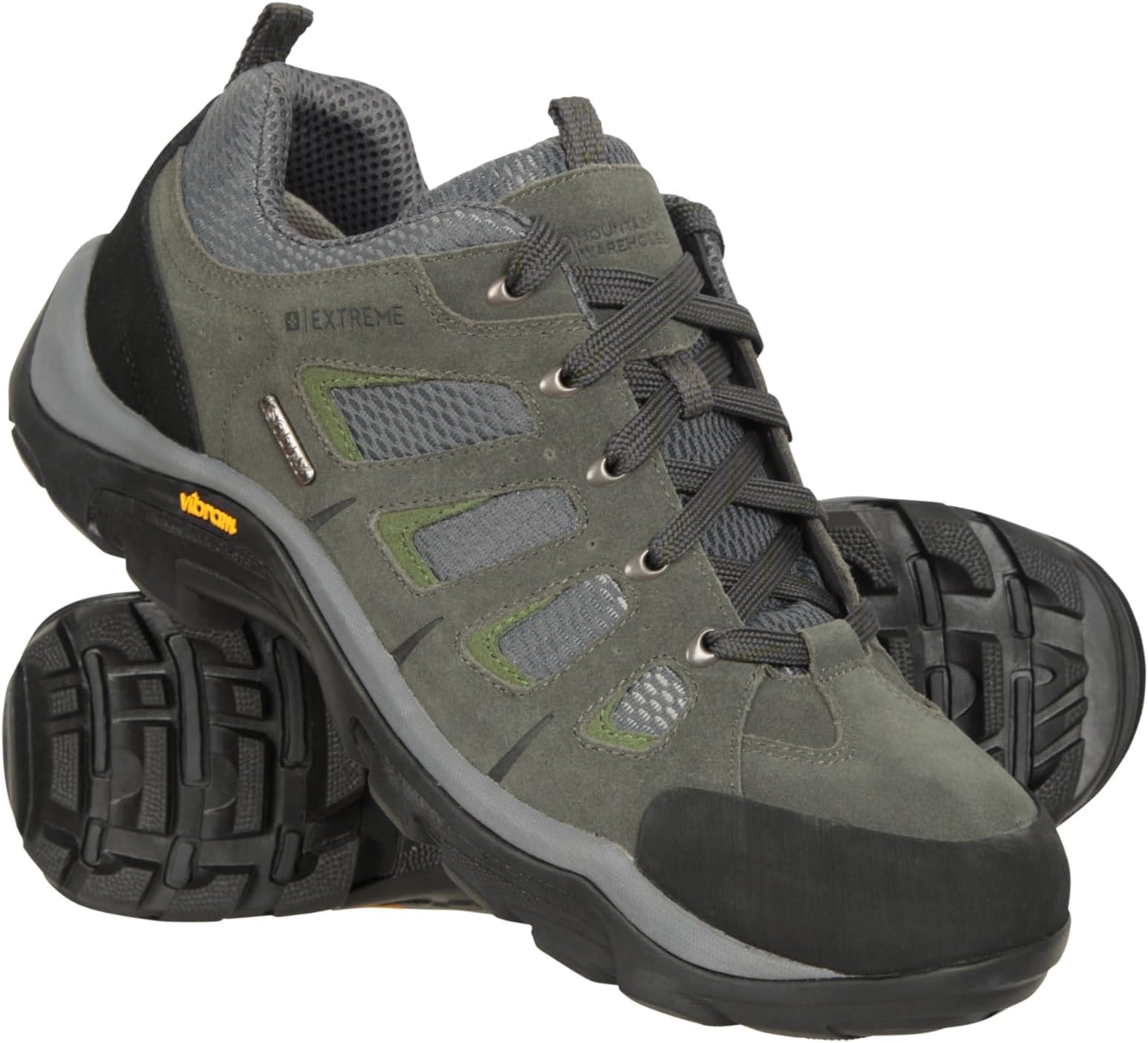 Field Mens Waterproof Wide Fit Shoes - Lightweight, Quick-Dry Sneakers with Suede & Mesh Upper - for Spring Summer, Walking & Wet Weather