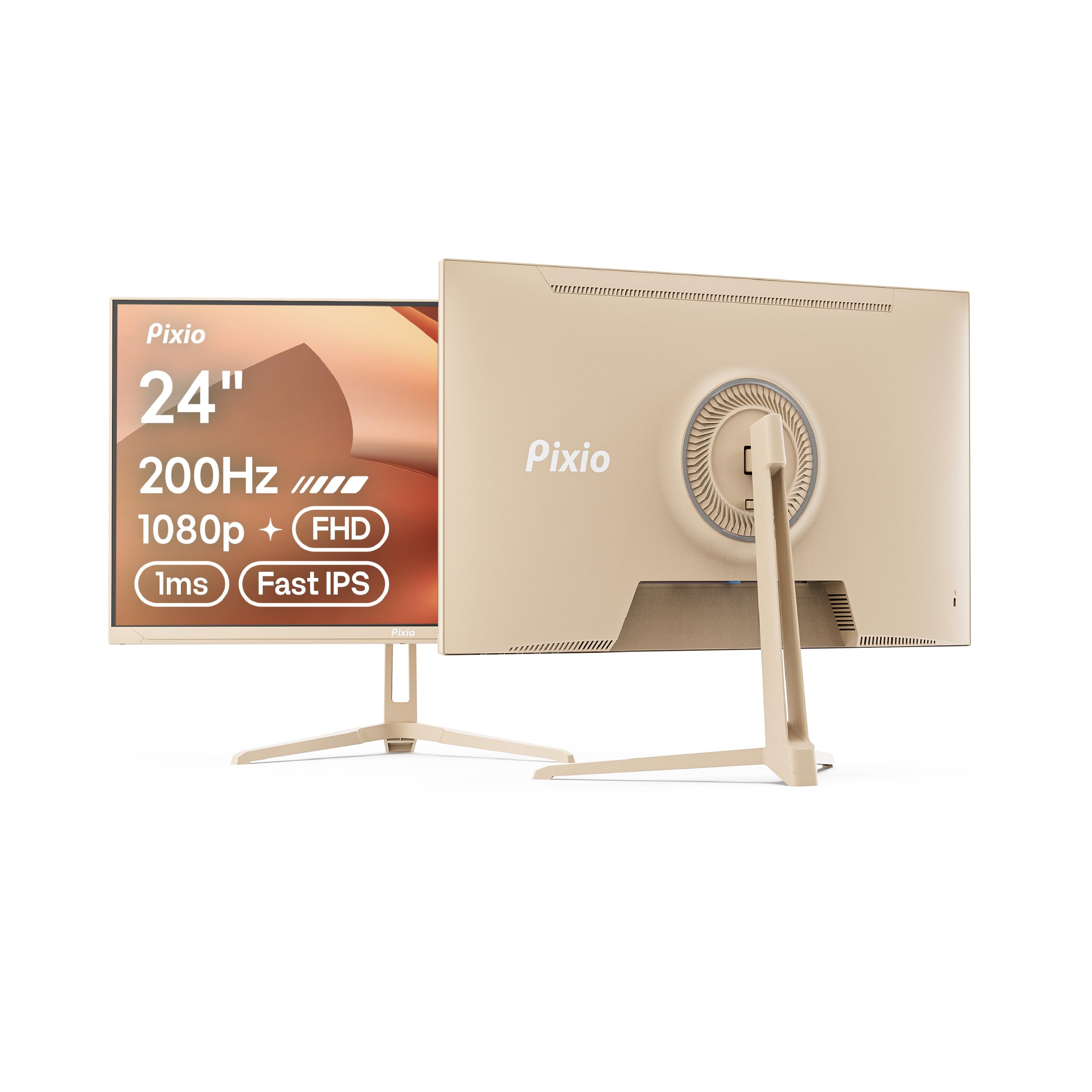 Amazon.com: Pixio PX248 Wave Beige 24 inch 200Hz Refresh Rate FHD
