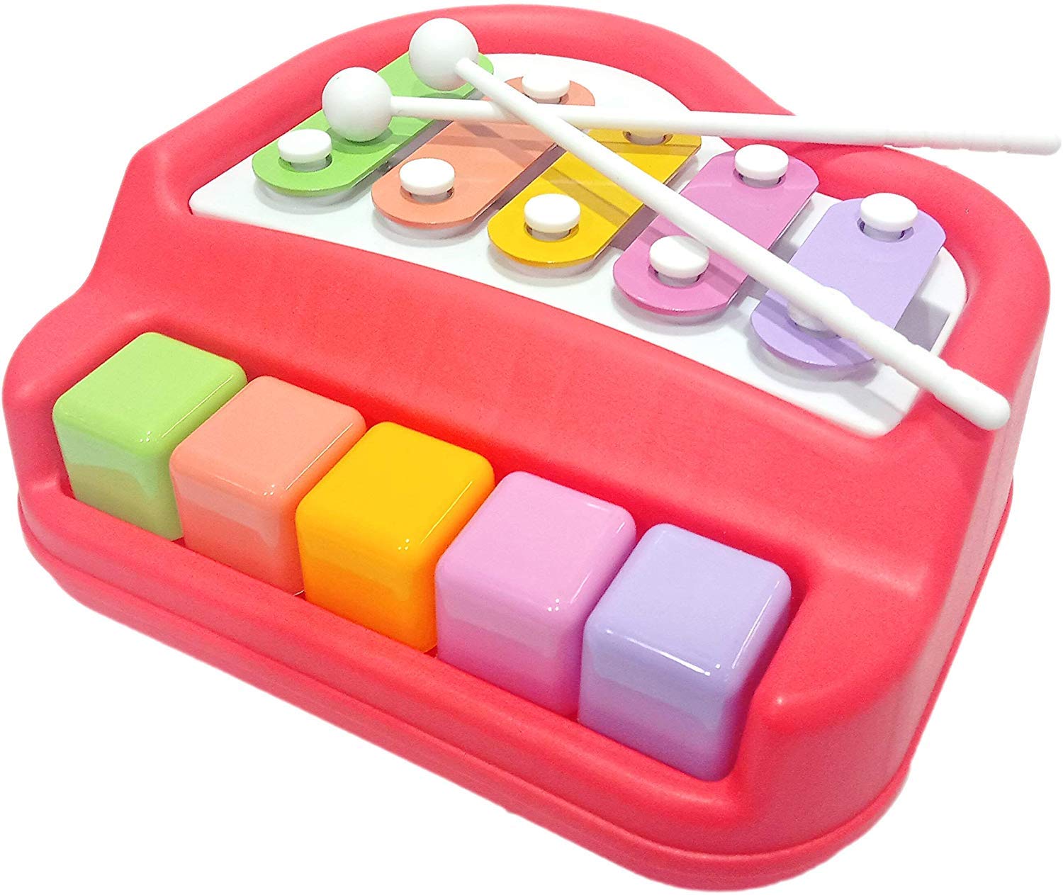 See full amazon price history chart for vGRASSP 2 in 1 Xylophone and Piano Toy with Colorful Keys for Toddlers and Kids (Red) vGRASSP 2 in 1 Xylophone and Piano Toy with Colorful Keys for Toddlers and Kids (Red) (B0831LMJHB) Amazon Price History, Amazon Price Tracker