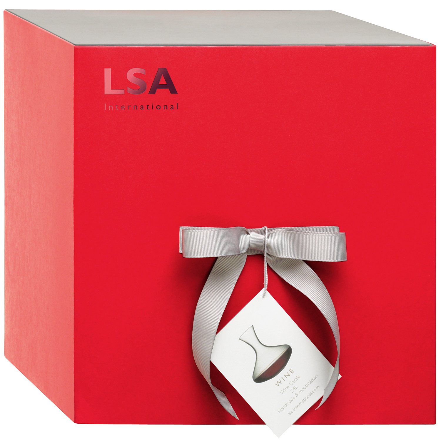LSA International G107-86-991 Jarra de Vino, Transparente, 2400ml, Cristal
