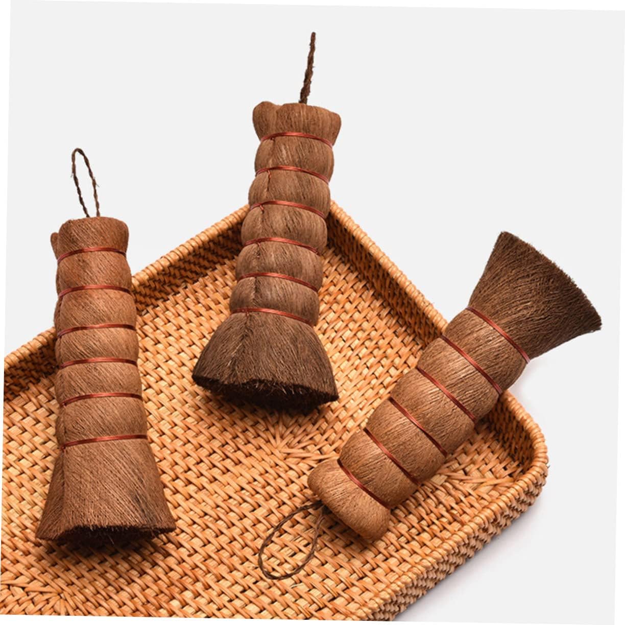 Gatuida 6pcs Teaware Tray Cleaning Brush Thin Scrub Brush Soft Scrub Dish Scrubber Kitchen Tools