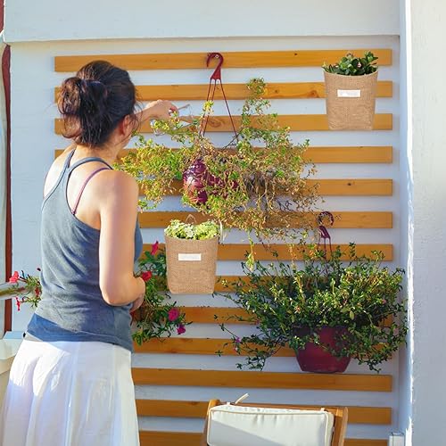 Miniatura 9 de Cabilock Bolsa de almacenamiento multifuncional tejida para organizar sobre la puerta, organizador de almacenamiento, cestas de almacenamiento,