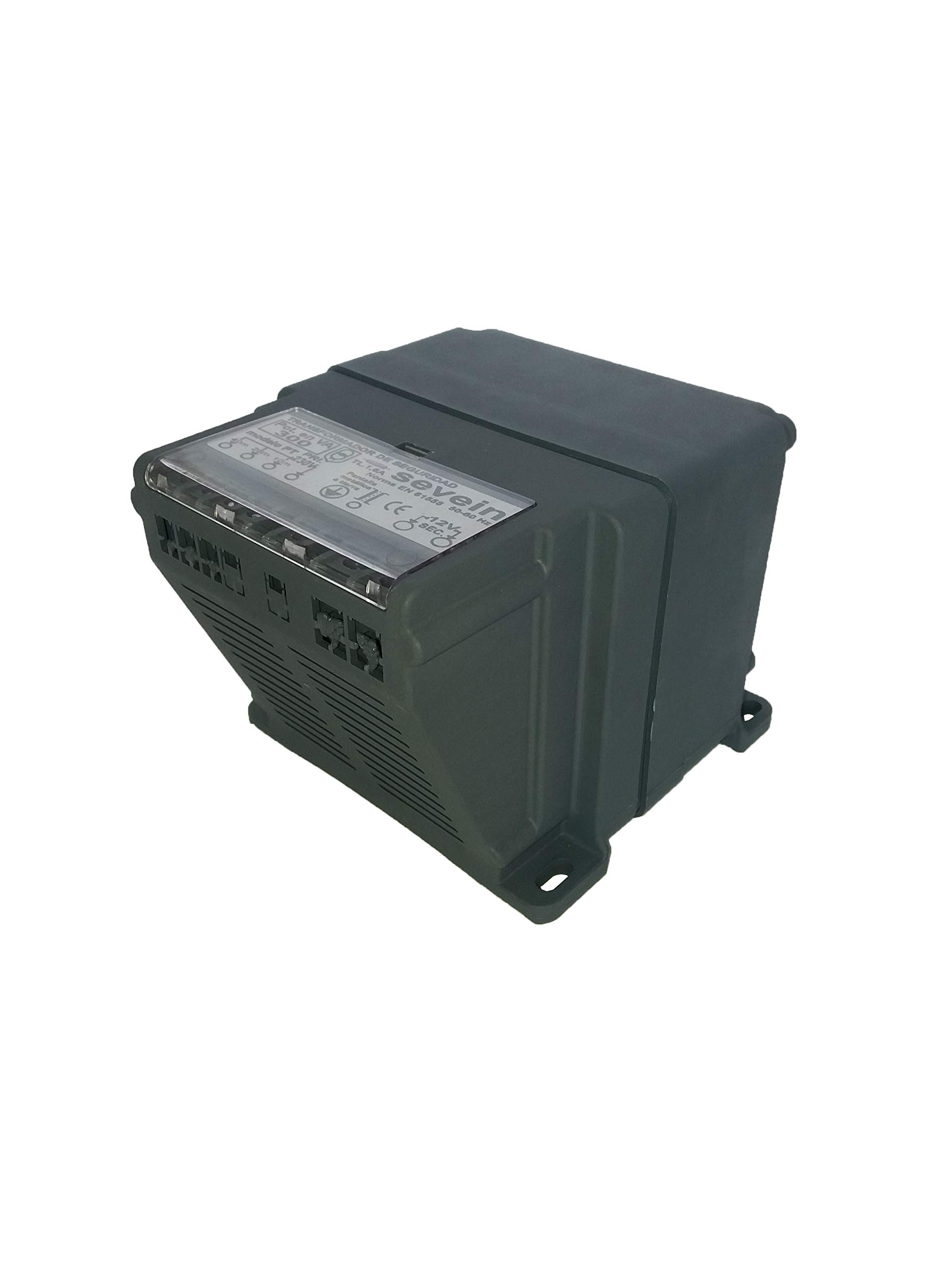 Transformador eléctrico 230-12V para Cuadro en Piscina 300w para Foco halógeno.