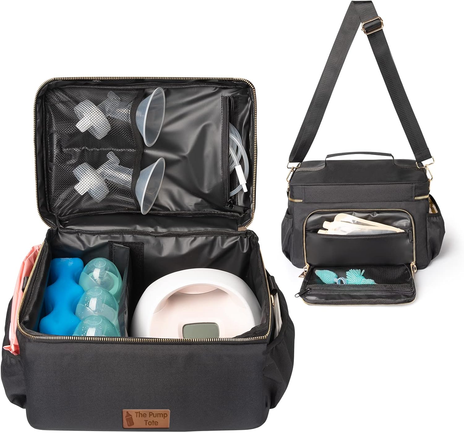 Amazon.com: Kadamii Breast Pump Bag - Pumping Tote Bag Compatible