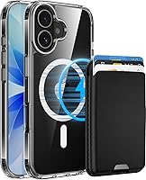 Vista 86 de Funda magnética para iPhone 12 Pro Max con cartera desmontable, compatible con MagSafe, soporte para tarjeta de crédito con funda protectora delgada