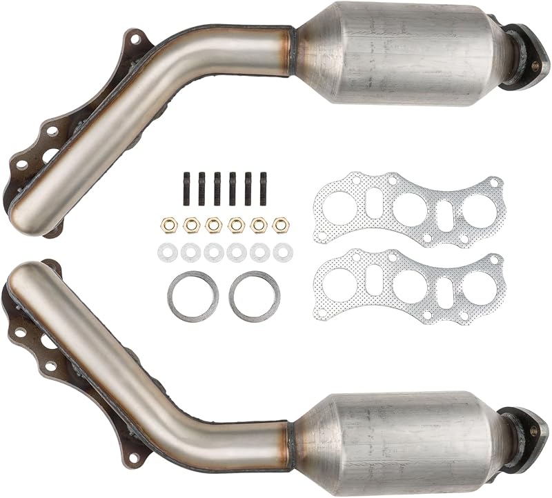 Kit de catalisadores de alto fluxo KAC em aço inoxidável para Toyota Tacoma, 4Runner e FJ Cruiser 4.0L – 2 unidades