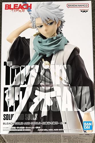 Banpresto BLEACH SOLID AND SOULS Hitugaya Toushirou PVC Figure Figurine 14cm