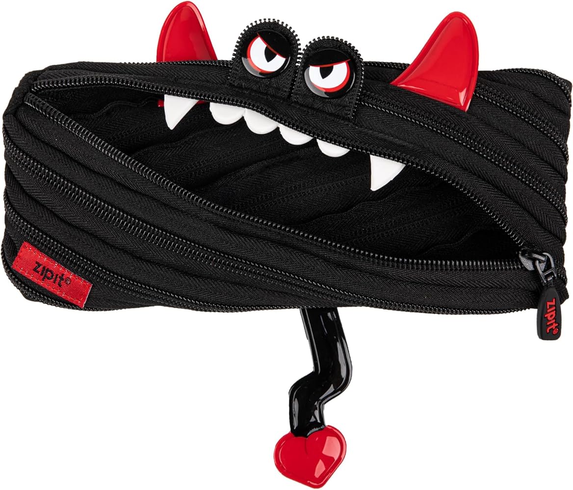 生活雑貨 MONSTER MOUTH DEVIL BLOCK M Amazon.co.jp: zipit クリーチャーモンスター デビル (ブラック) ZTM