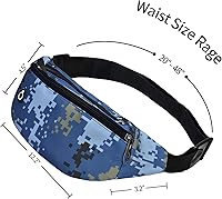 Vista 78 de Riñonera para hombres y mujeres, impermeable, para deportes, para viajes, senderismo, correr