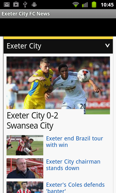 Exeter City FC 100% Unofficial FansApp Ad Free:Amazon.com:Appstore for ...