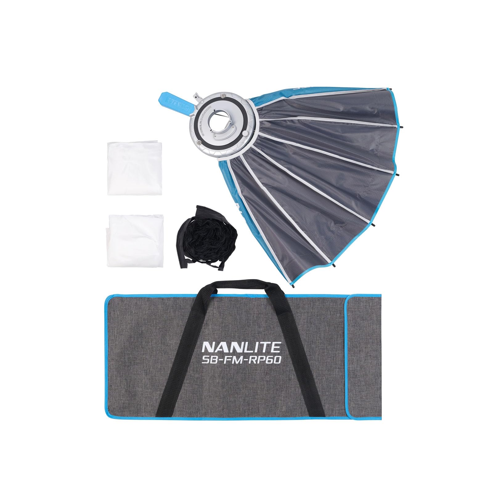 Amazon | NANLITE Rapid 60 SB-FM-RP60 パラボリックソフトボックス FM