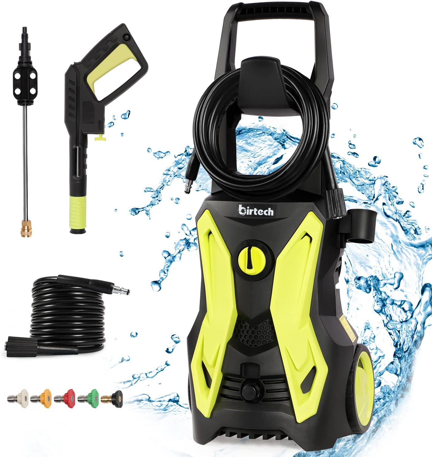 Pressure Washer 3500 PSI Power Washers Electric Powered, 2