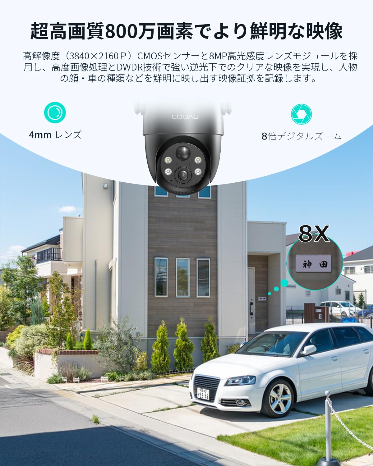Amazon.co.jp: 「2026 初登場800万超高画素・固定ベルト付きで穴あけ
