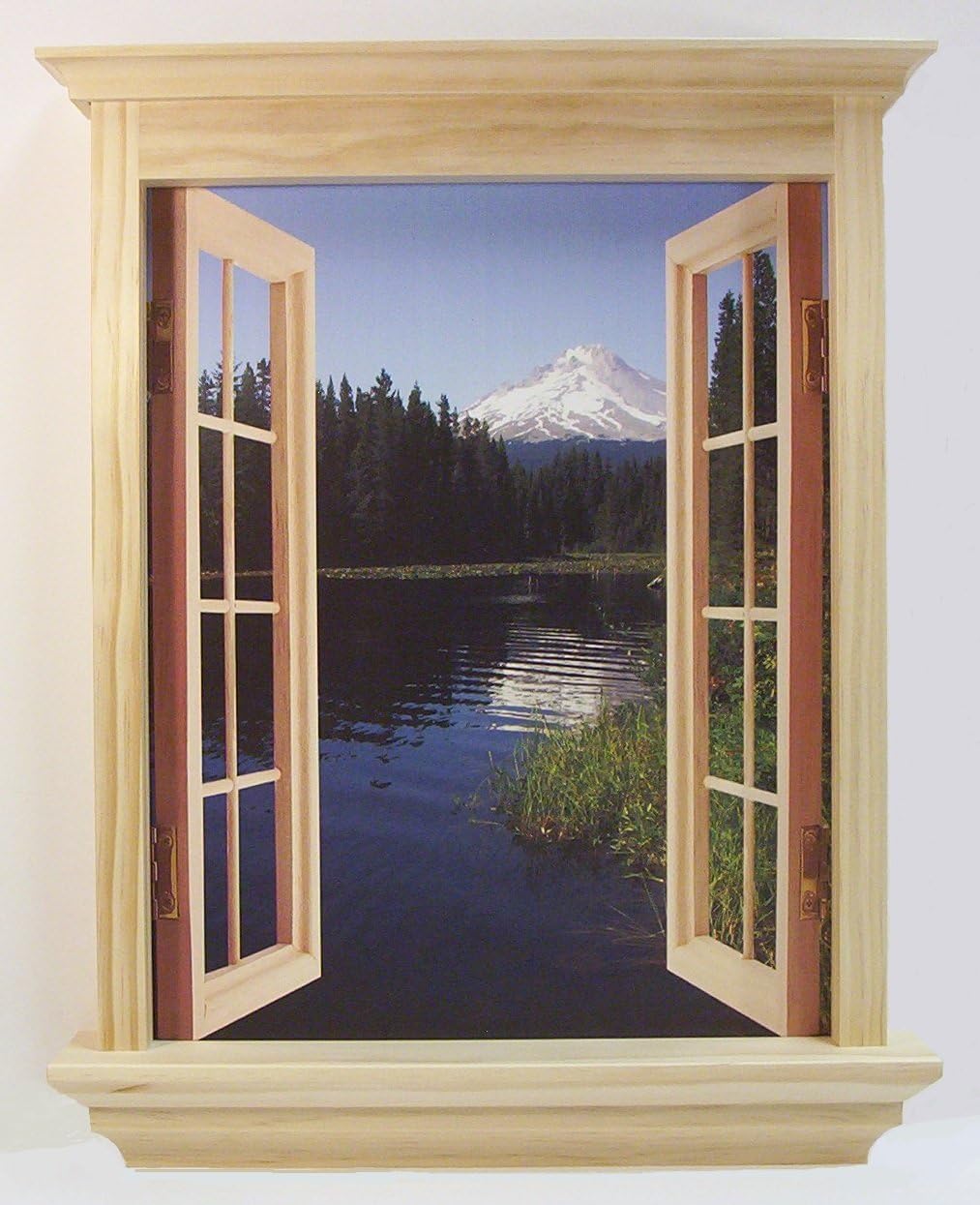 Cubicle Window Decoration with 4 Different Views (Natural)