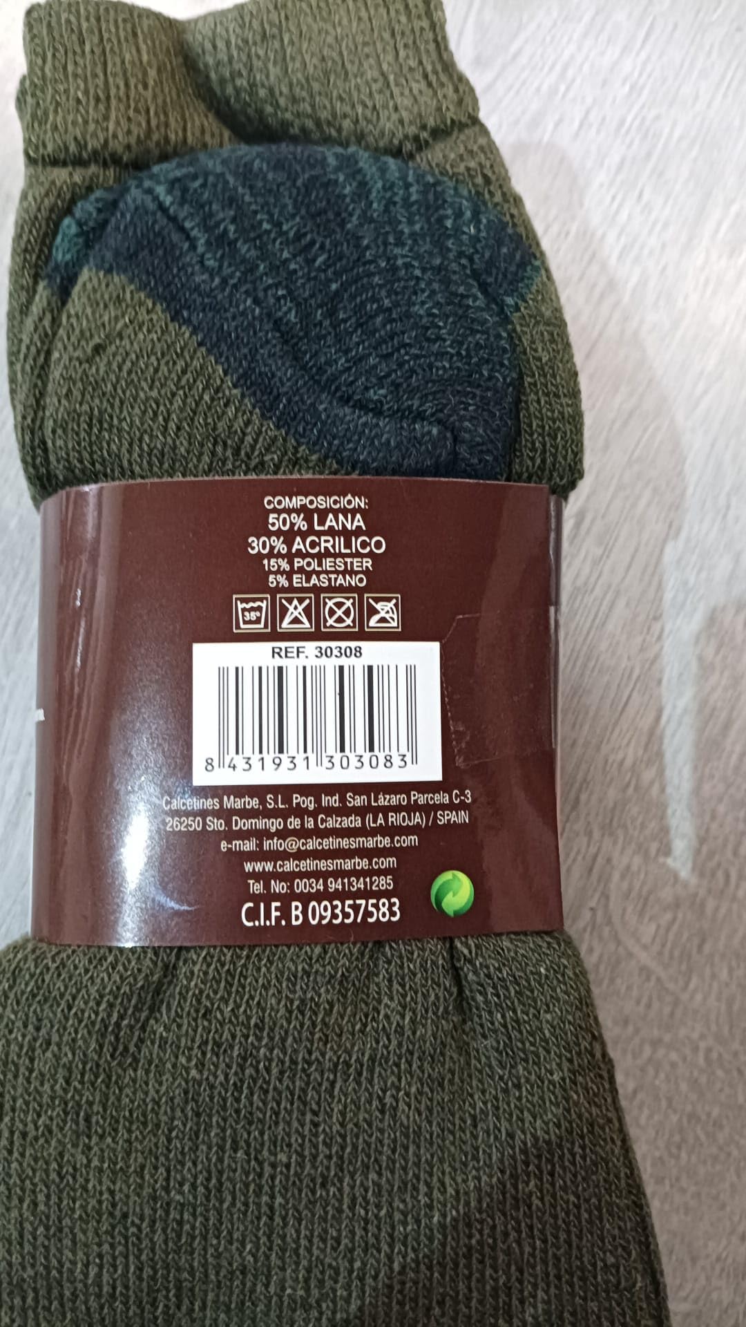 Genérico 3 pares de Calcetines Unisex Verde Oliva 50% Lana Transpirables de Media Caña, Suaves y Resistentes para Uso Casual, Deportivo o Trekking Ligero | Talla 40 al 45 EUROPA |