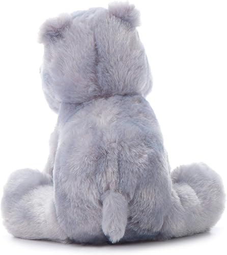 Miniatura 4 de The Petting Zoo Peluche hipopótamo, regalos para niños, animales salvajes del zoológico Onez, juguete de peluche hipopótamo de 9 pulgadas