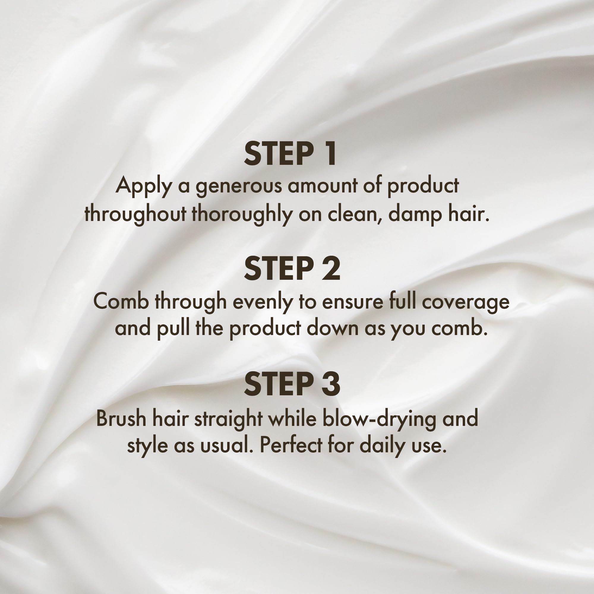 Enjoy Hair Straightening Balm for Smooth, Sleek and Frizz-Controlled Styles, 8 Oz