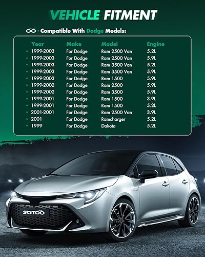Miniatura 259 de SCITOO Arrancadores Nuevo Ajuste para Nissan Frontier Pickup Xterra 2002 2003 2004 3.3L 17859