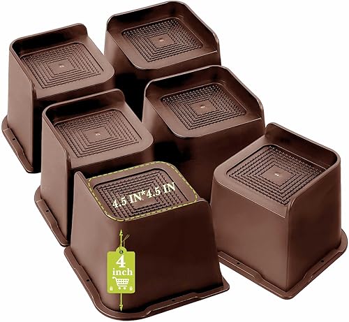 Vista 46 de Elevador de cama de 1 pulgada, 2 pulgadas, 3 pulgadas, 4 pulgadas, 6 pulgadas, 8 pulgadas de alta resistencia, elevador de muebles de gran