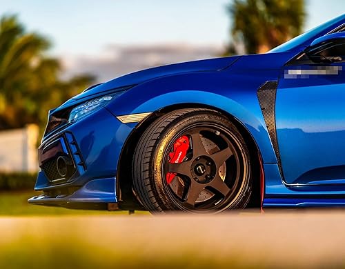 Miniatura 5 de iJDMTOY JDM - Carcasas de lámpara de marcador lateral frontal con lente blanco esmerilado semidansparente compatible con Honda 2016-21 Civic Sedan