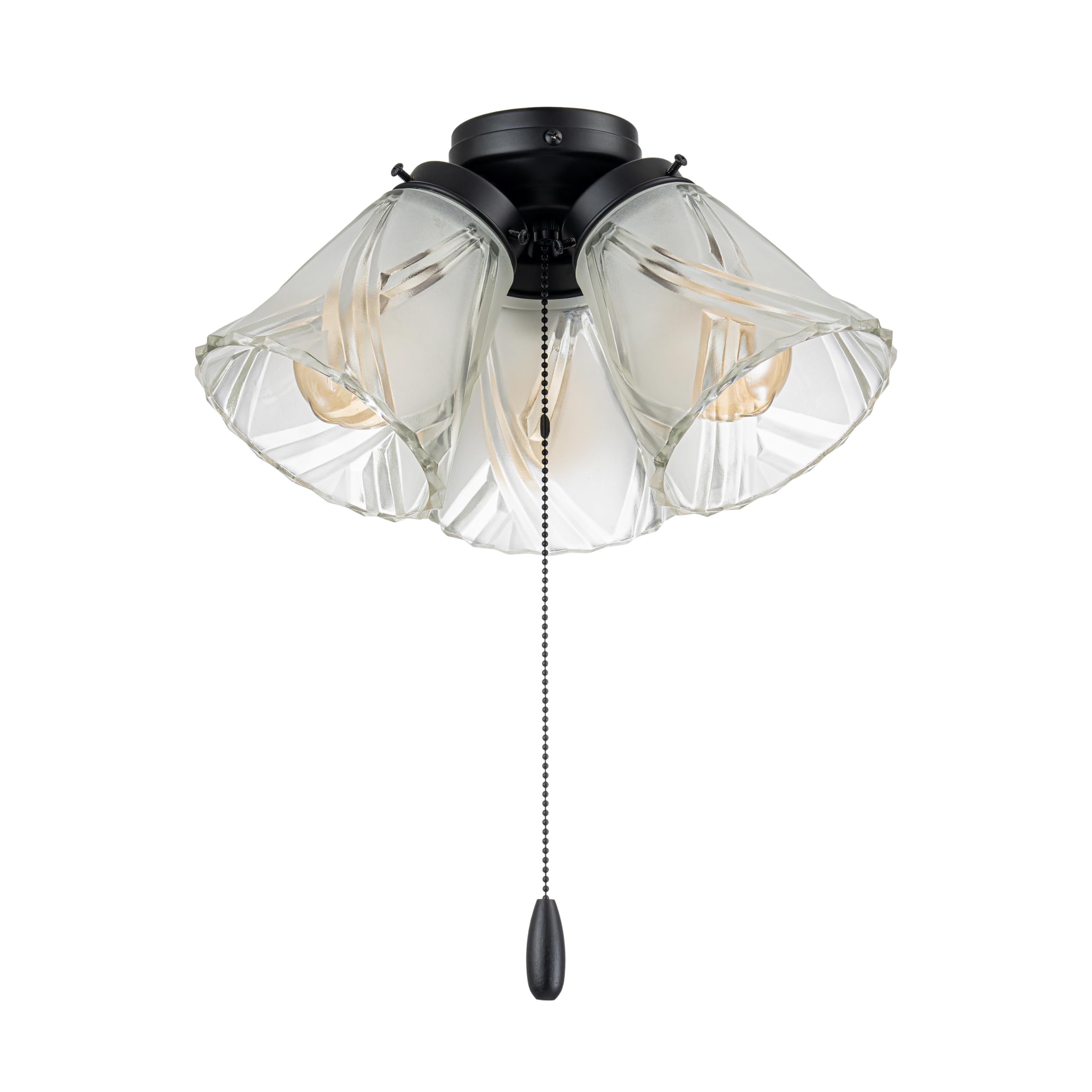 Aspen Creative Three-Light Ceiling Fan Light Kit