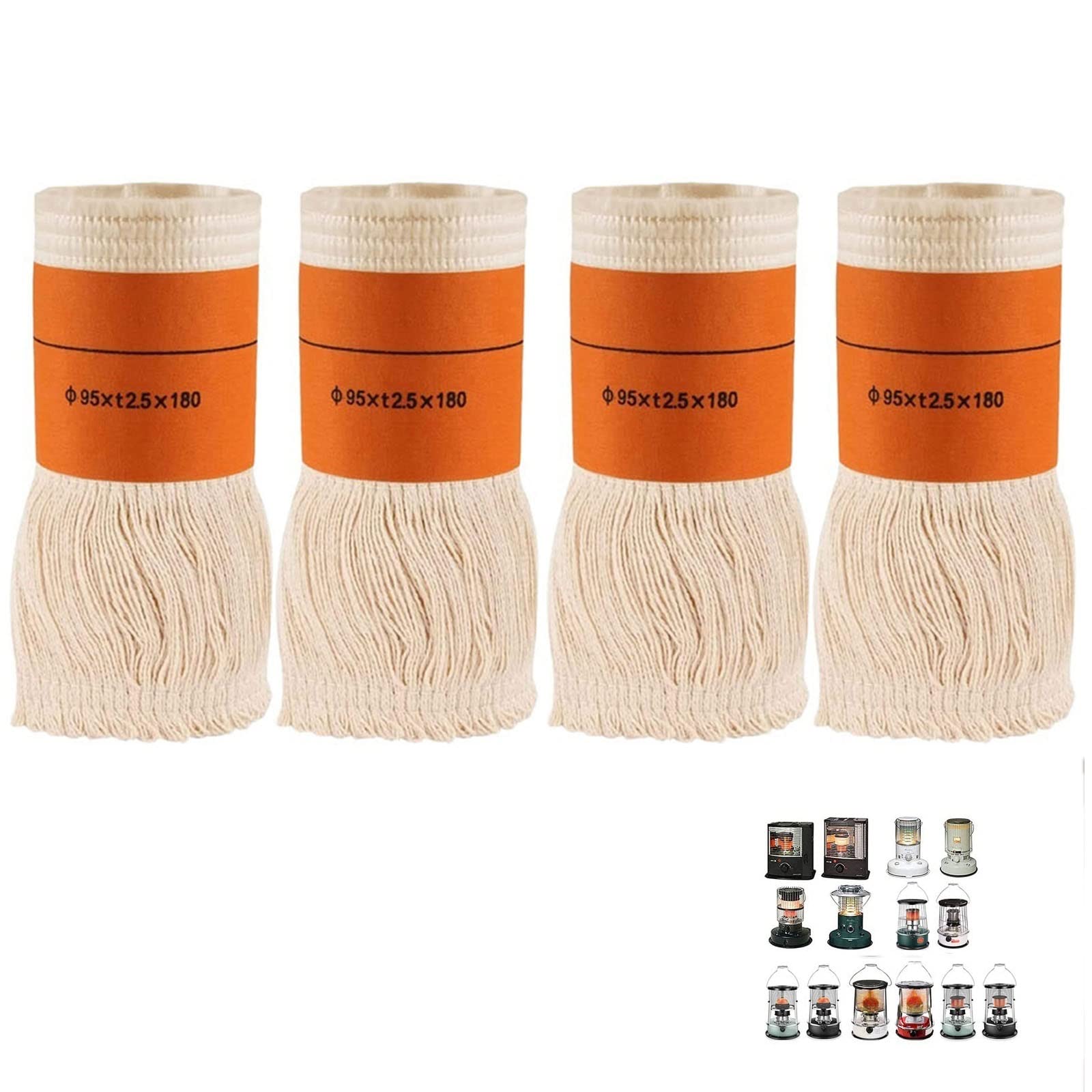 Buy 4pack Wicks For Portable Kerosene Heater, Kerosene Heater Indoor