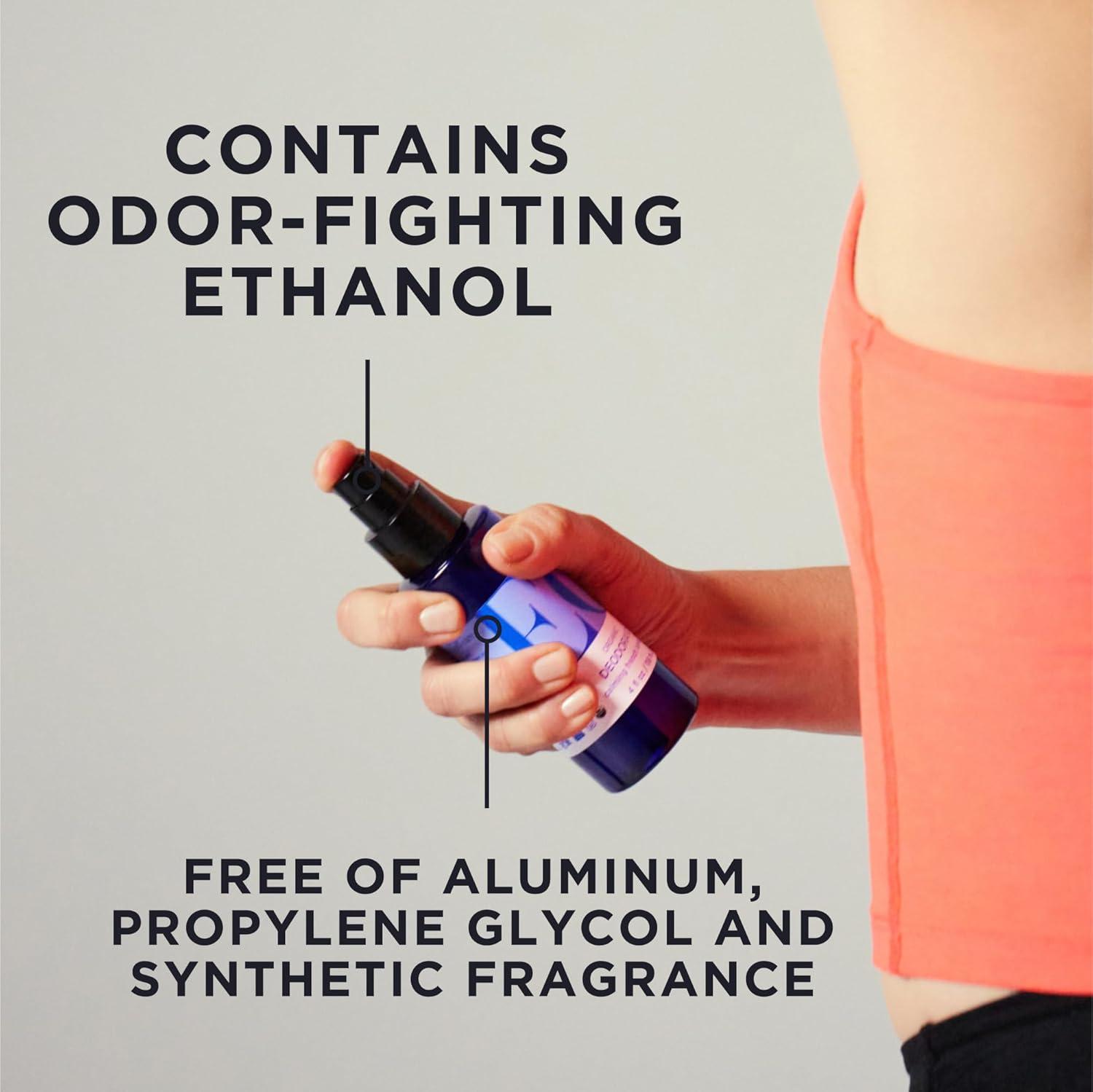 EO Organic Deodorant Spray, 4 Ounce (Pack of 3), French Lavender, Organic Plant-Based, Botanical Extracts - Image 2