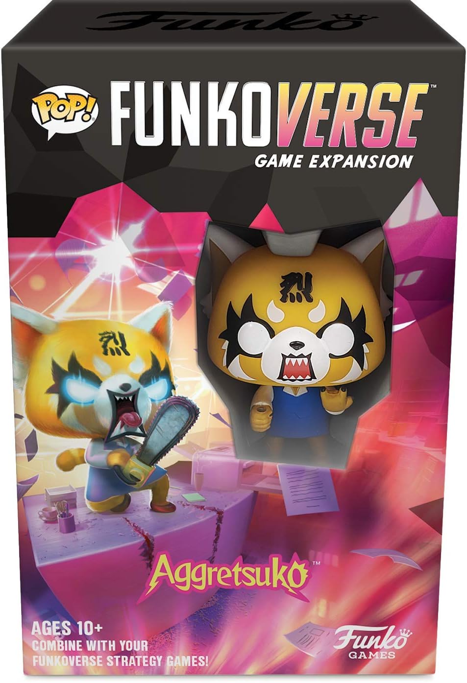 Funkoverse Strategy Game Aggretsuko Expandalone