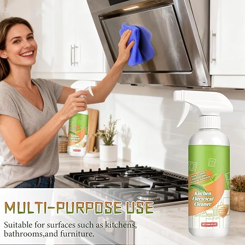 Miniatura 4 de Spray limpiador de cocina de iones electrolizados, limpiador de electrodomésticos de cocina, espray multiusos de limpieza para el hogar y la cocina