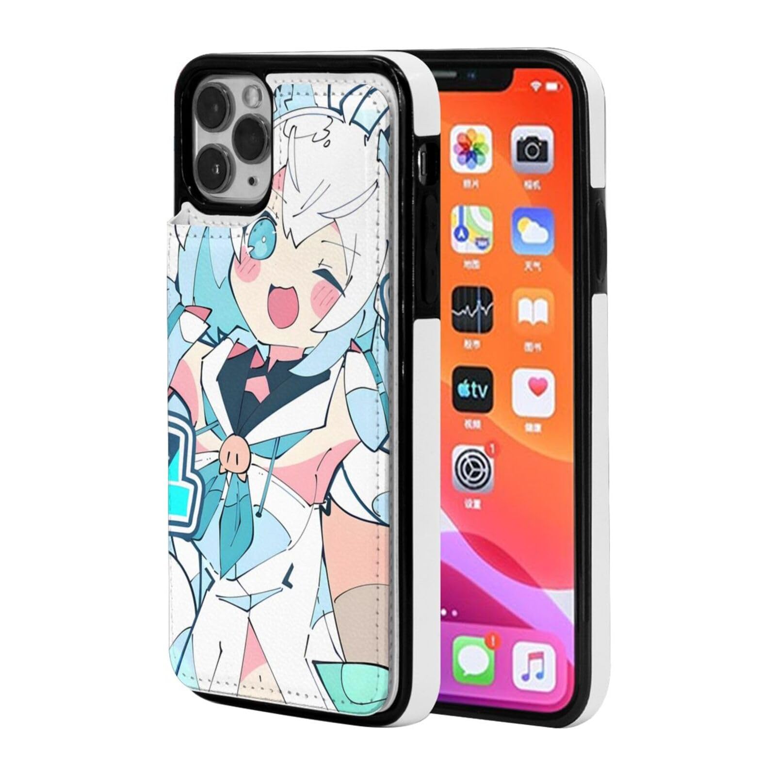iPhone11 白 Clear White Floral Phone Case for iPhone 11 Pro Max