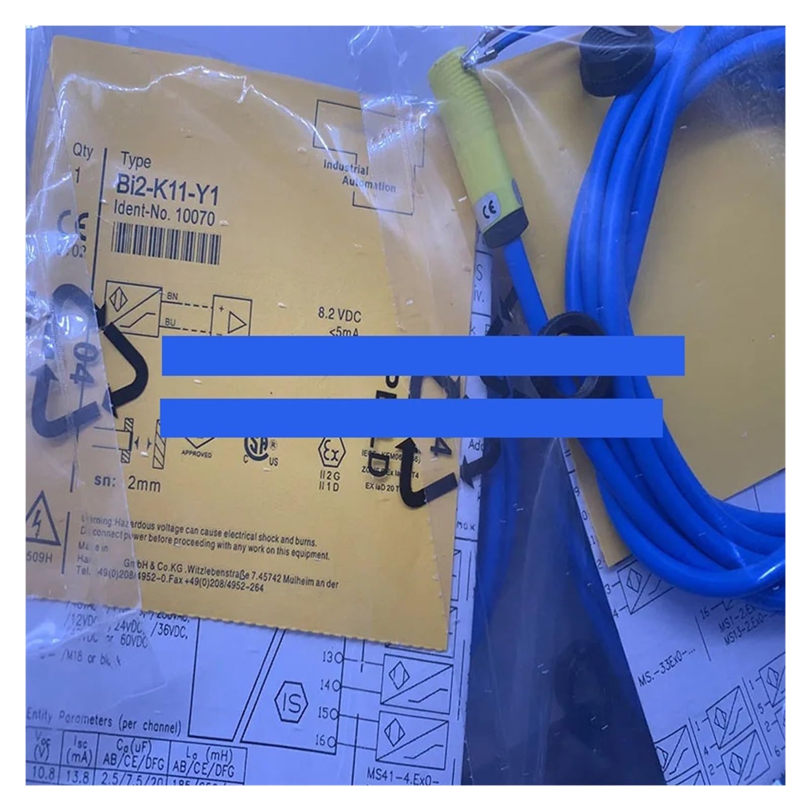 IRPWKJMK Sensor BI2-K11-Y1 proximity switch