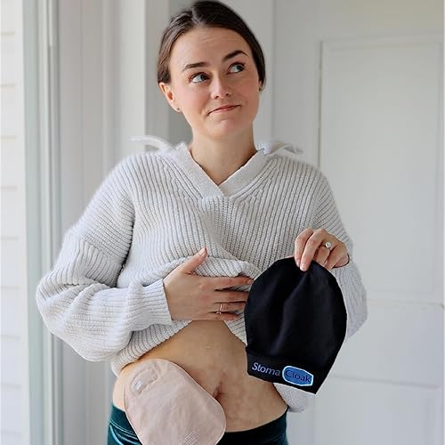 Miniatura 6 de StomaCloak - Fundas para bolsas de ostomía, reductoras de olor, absorben la humedad, tela fresca, se adapta a todos los tamaños de ostomía,