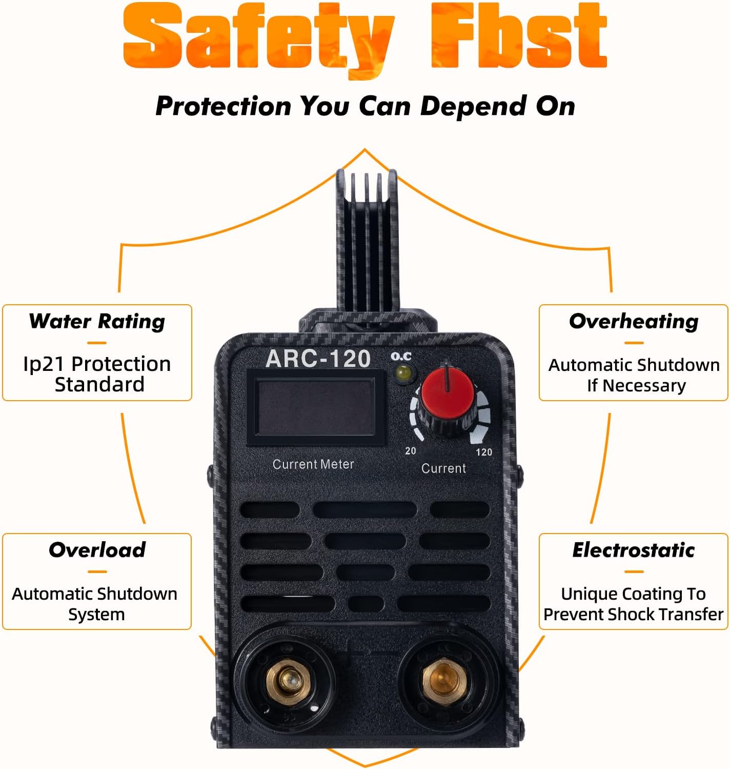 Buy WELDART 110V Welder,120A ARC Welder Machine IGBT Digital Hot Start