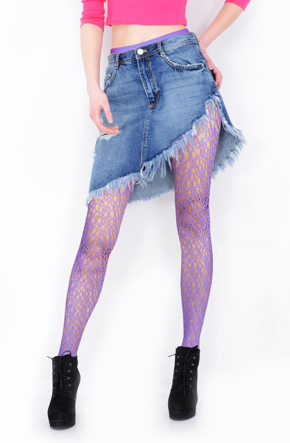 Benefeet Sox Womens Fishnets Girls Fishnet Tights Sexy High Waist Fishnet Stockings Sheer Mesh Hollow Out Pantyhose