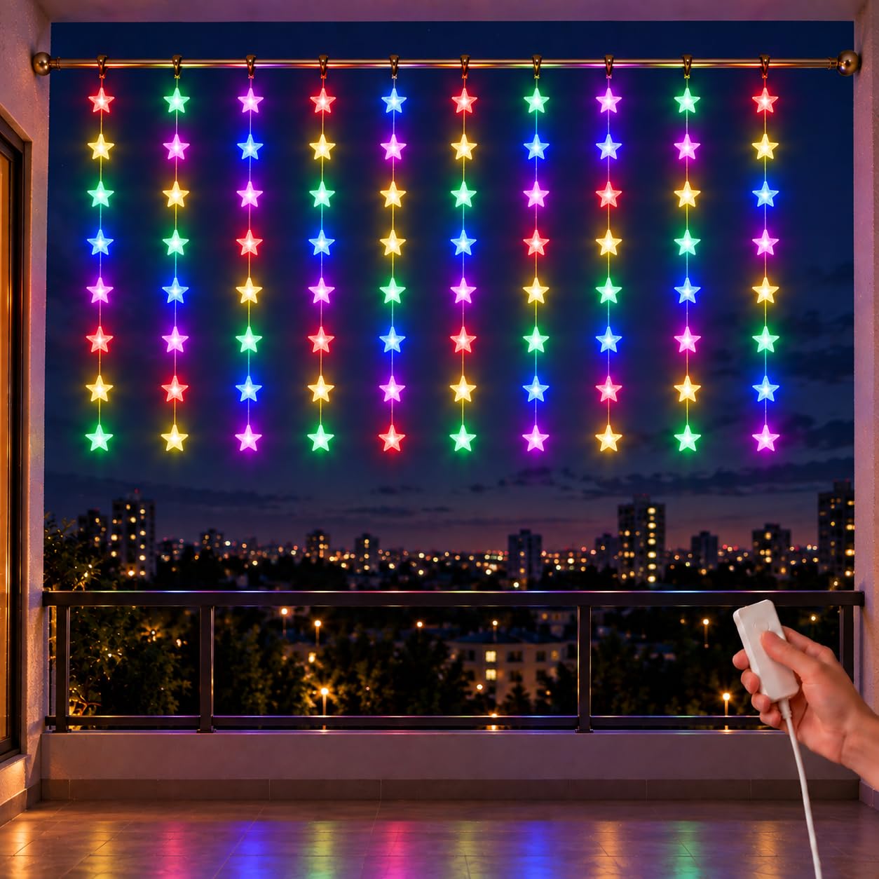 Diya Fairy Lights - 80 LED String Lights -19