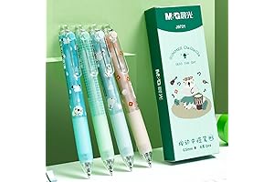 M&G Kawaii Gel Pens 4Pcs, the Perfect Pens for School and Office