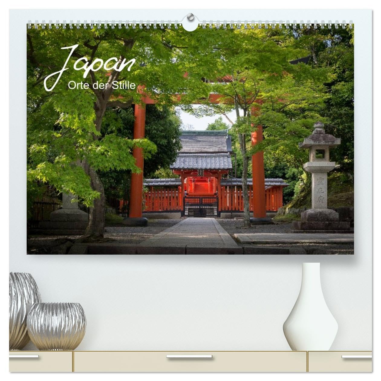 Japan - Orte der Stille (hochwertiger Premium Wandkalender 2026 DIN A2 quer), Kunstdruck in Hochglanz: Eine Reise zu besinnlichen Orten innerhalb Japans (CALVENDO Orte)
