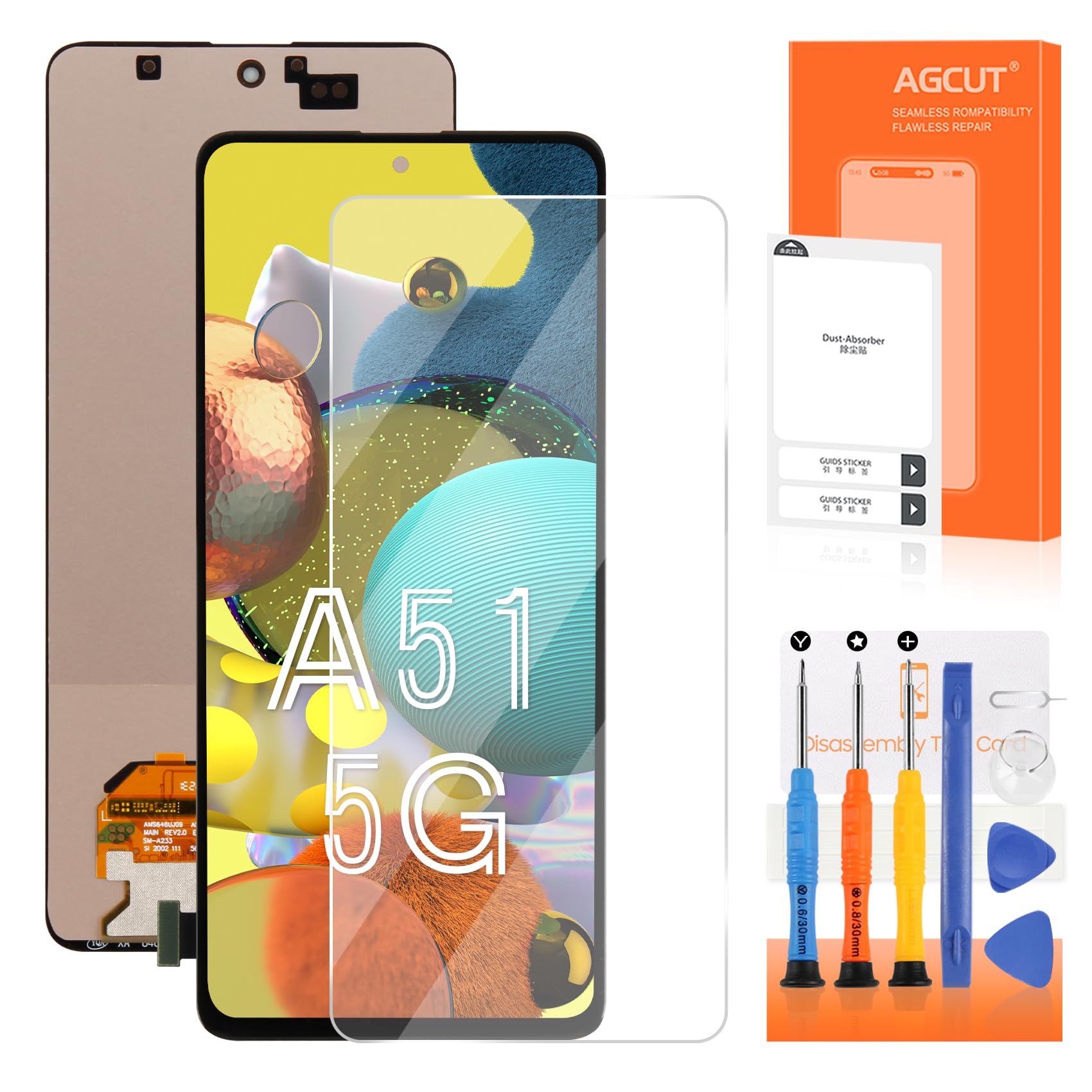 Amazon.com: OLED for Samsung Galaxy A51 5G Screen Replacement for