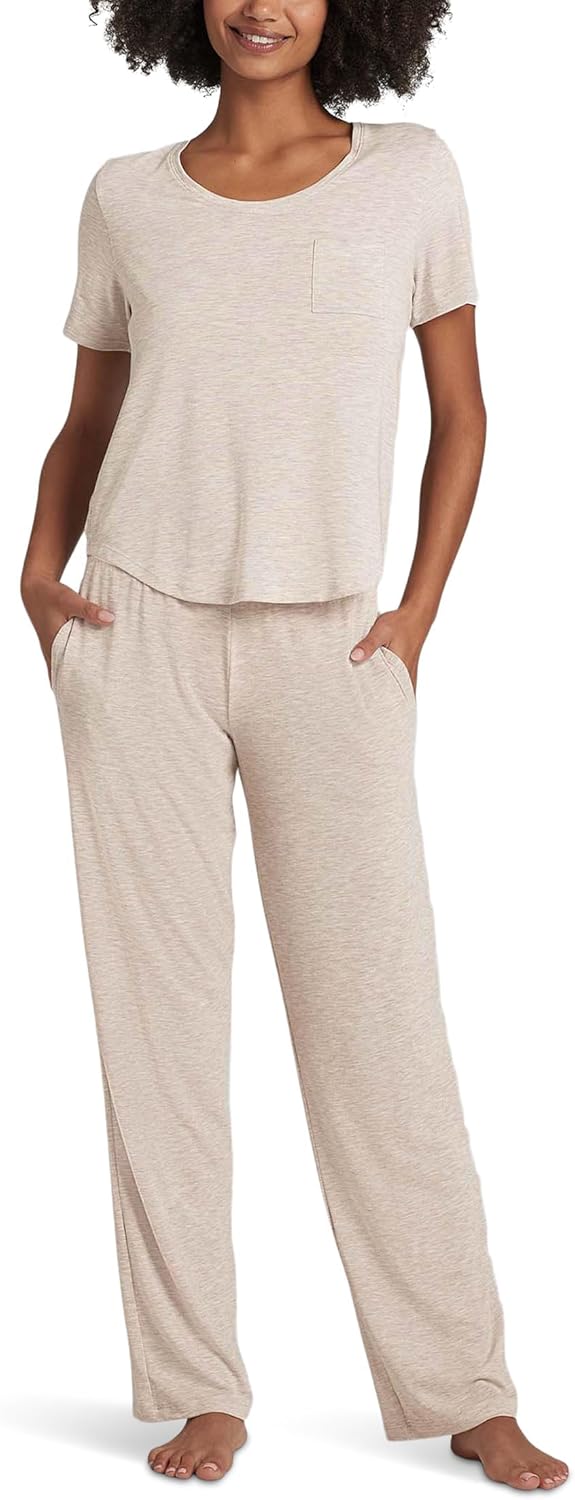Tommy John Women's Pajama Pants, Second Skin Fabric, Soft Sleep & Lounge Bottoms for Women