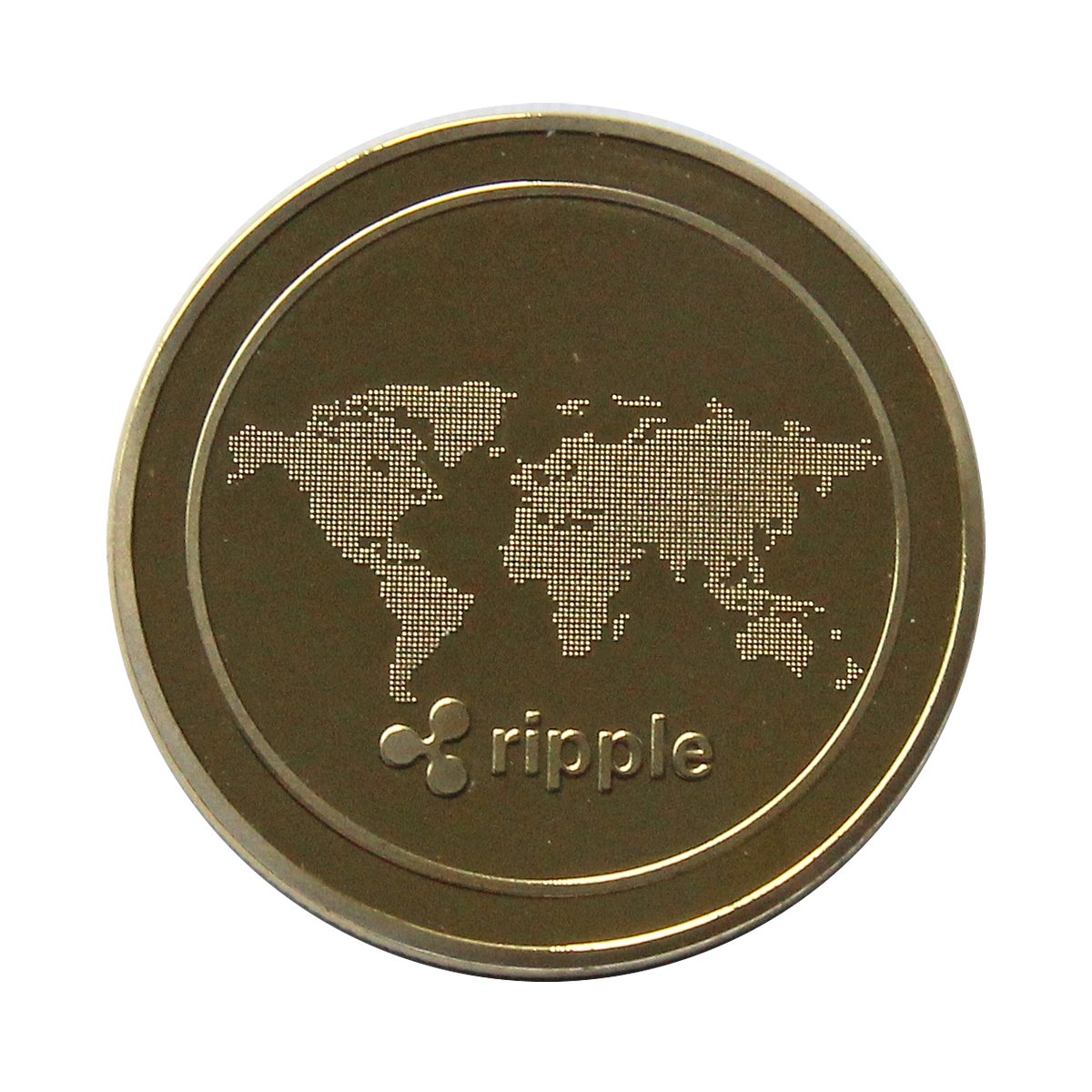 SSEELL – Pièce Décorative Litecoin Plaquée Or, Avec étui De Protection, Diamètre 40 Mm