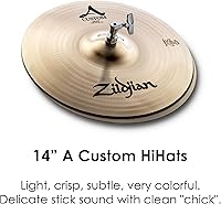 Vista 3 de Avedis Zildjian Company Set de la Serie A - Hats de 14", Crash de 16", Med Ride de 20", Crash de 18