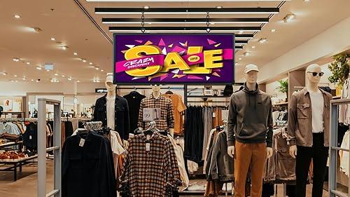 Miniatura 7 de MNY - Letrero LED de desplazamiento al aire libre WIFI programable P6 de 40 x 18 pulgadas, letrero de pantalla digital LED de alto brillo, letrero