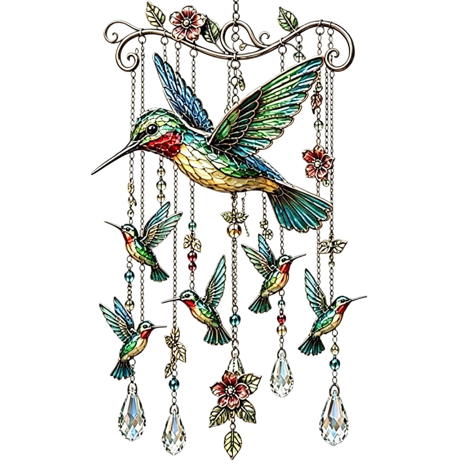 Carillon éolien colibri cadeau idéal pour femme et maman