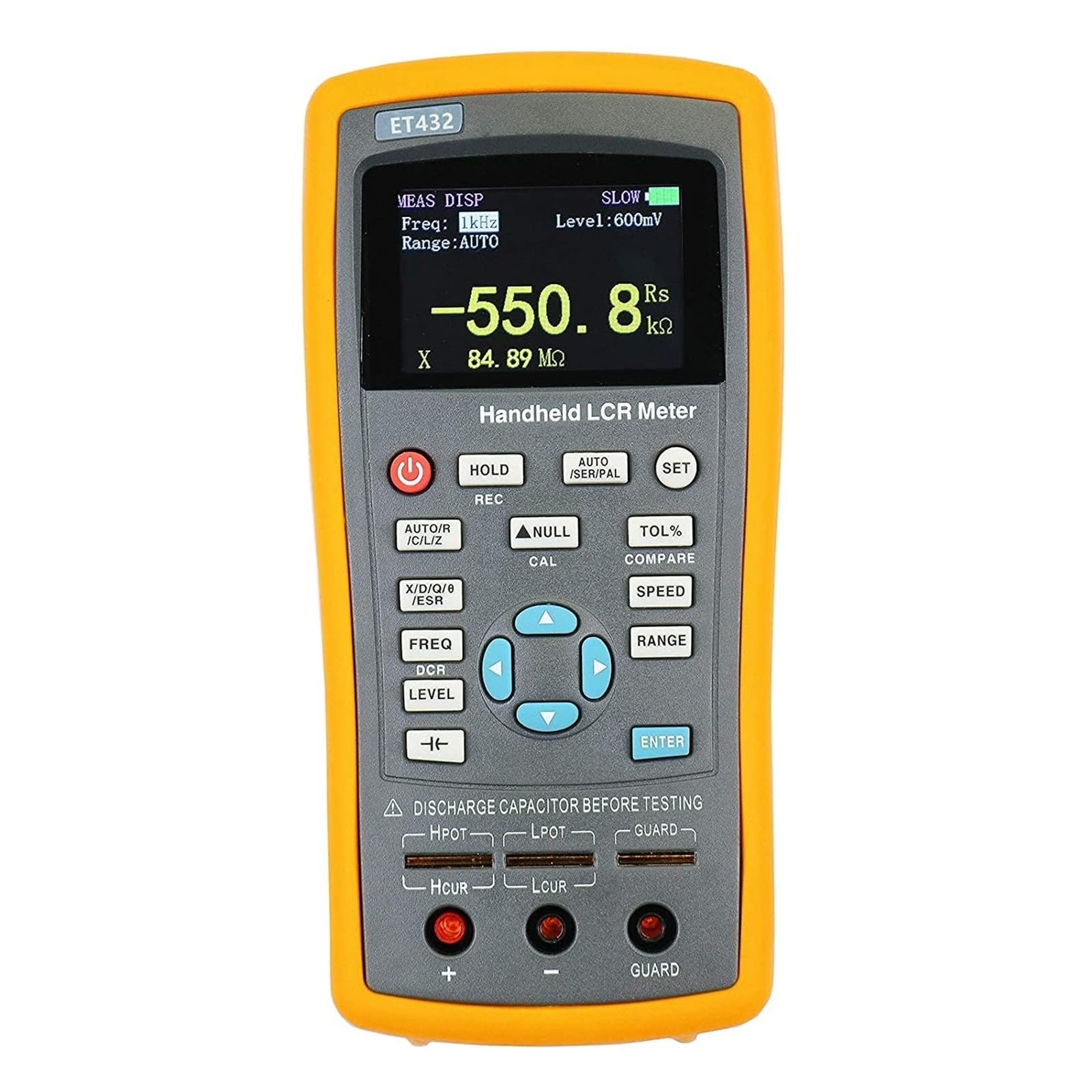Miernik Lcr Tester Lcr Pojemność Indukcyjność Miernik Rezystancji Tester Płynna Regulacja Ręczny Most Cyfrowy LCR(431)