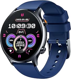 Montre Intelligente Étanche IP67 – Homme – Acier Inoxydable Argenté – Sans Marque