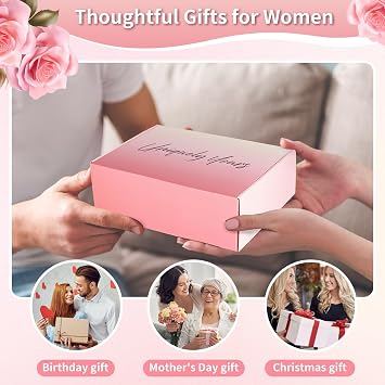 Christmas Gifts for Mom, Personalized Spa Gift Basket for Women - Custom Tumbler, Relaxing Rose Scented Present for Wife, Mother, Her from Daughter, Son, Family (SetE PK)