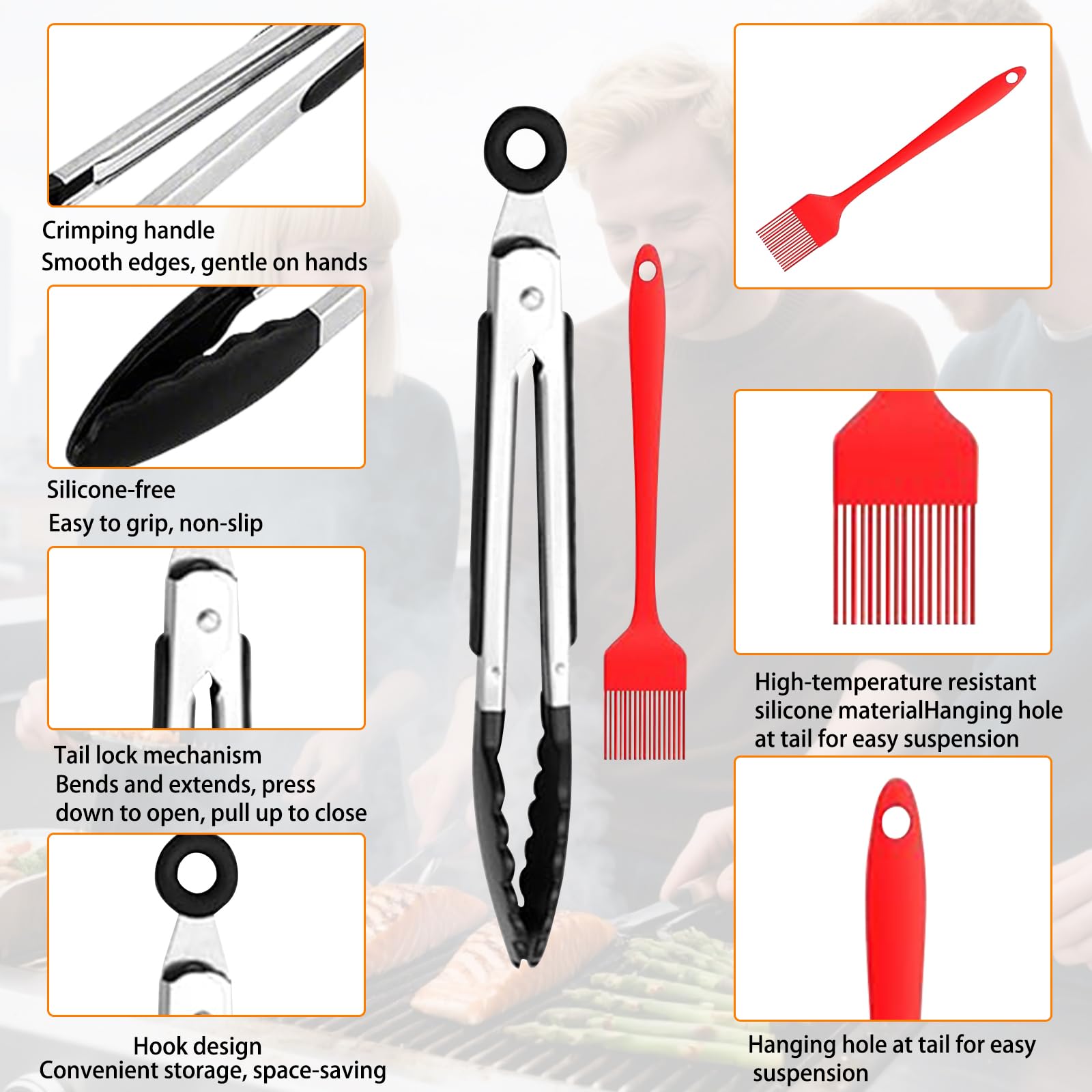 Tapis De Cuisson Barbecue - Antiadhésif, Réutilisable, Facile à Nettoyer, Pour Four Et BBQ à Gaz Ou Charbon