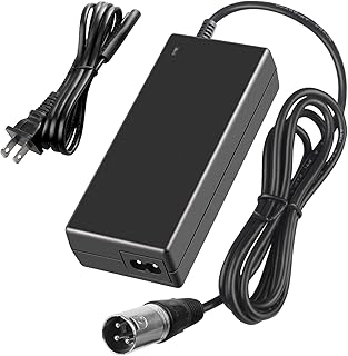 Fancy Buying 44V Charger for 36V 1.5A Battery Razor MX500 MX650, GT GT750, Izip I600 I750 I1000 Mongoose M750 Electric Scooter with 3-Pin Male XLR Connector
