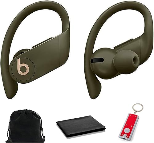 Miniatura 1 de Beats_by_dre Beats Powerbeats Pro - Auriculares inalámbricos Bluetooth clase 1 - Incluye bolsa de transporte, paño de limpieza, llavero, musgo