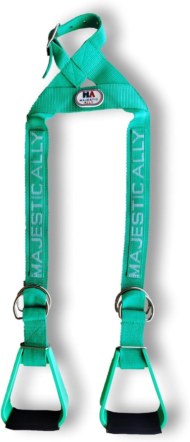 Majestic Ally Nylon Overlay Adjustable Heavy Duty Padded Youth Stirrup